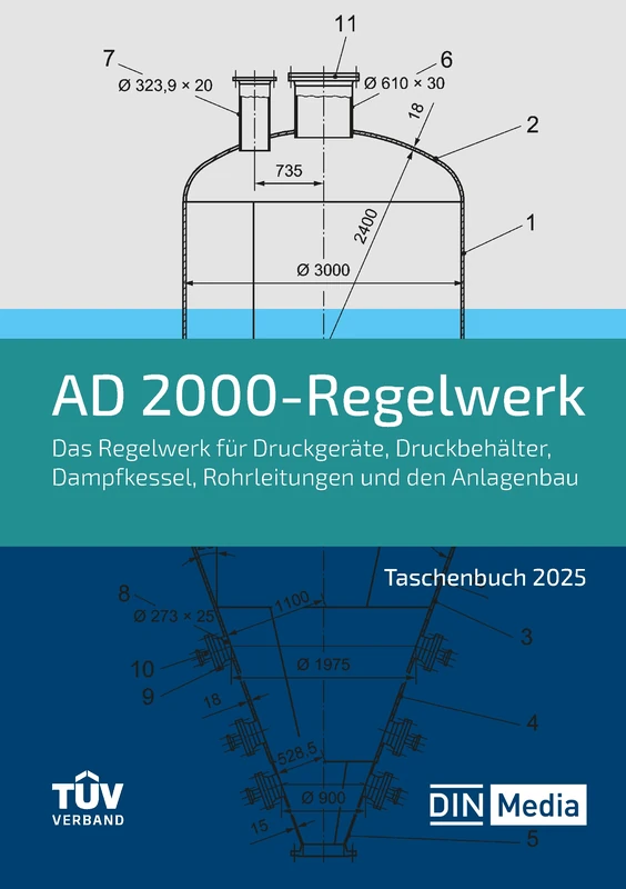 AD 2000-Regelwerk: Taschenbuch - Ausgabe 2025