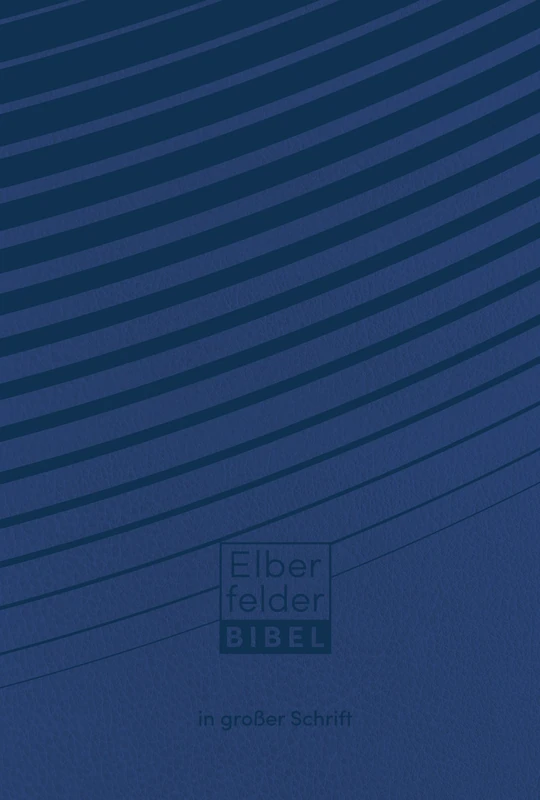 Elberfelder Bibel in großer Schrift, Kunstleder