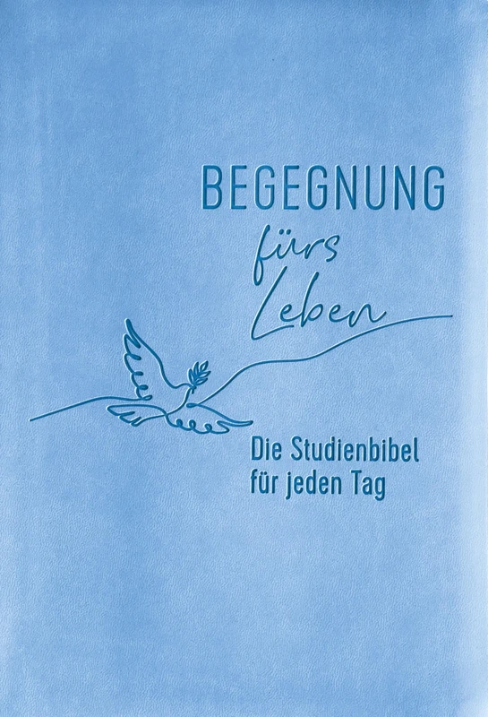 Begegnung fürs Leben, Kunstleder: Die Studienbibel für jeden Tag