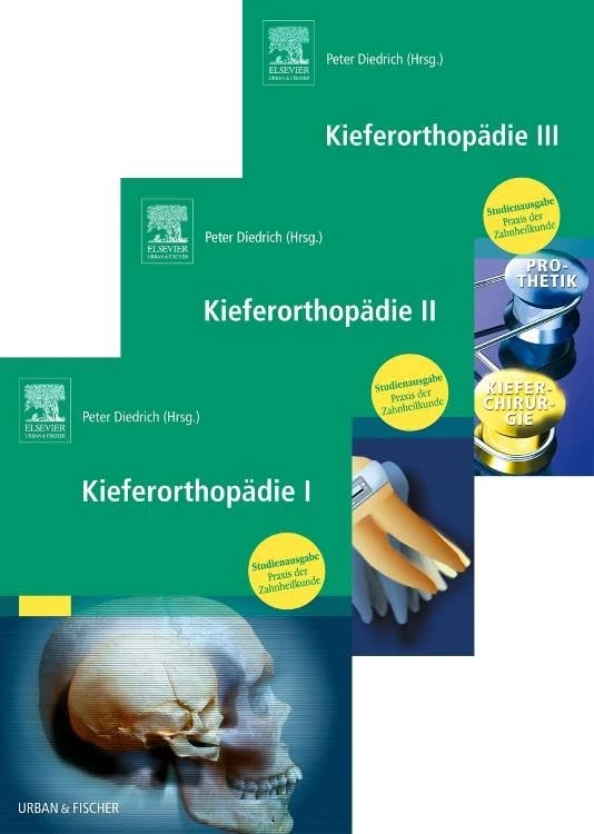 PDZ-Studienausgabe KFO Paket: KFO I, II, III (Zahnmedizin - Fachbuch - Urban & Fischer-Verlag) - Image 1
