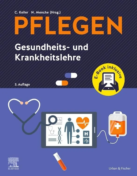 PFLEGEN Gesundheits- und Krankheitslehre + E-Book (PFLEGE - Lehrbuch - Urban & Fischer Verlag)