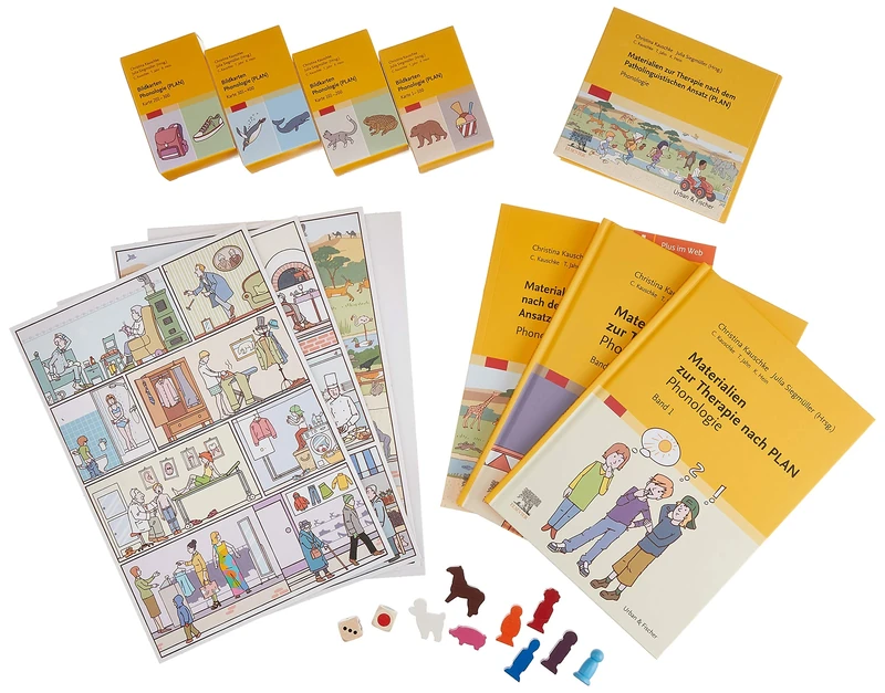 Therapiematerial Phonologie: Mit Zugang zum Elsevier-Portal (LOGOPÄDIE - Fachbuch - Urban & Fischer-Verlag) - Image 1