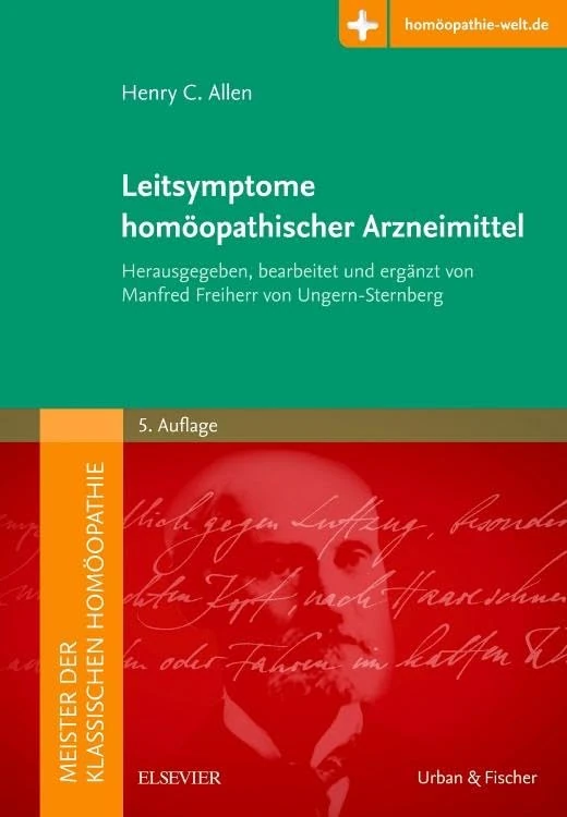 Meister.Leitsymptome homöopathischer Arzneimittel: Herausgegeben von Manfred Freiherr von Ungern-Sternberg (KIM - Fachbuch - Urban & Fischer Verlag)