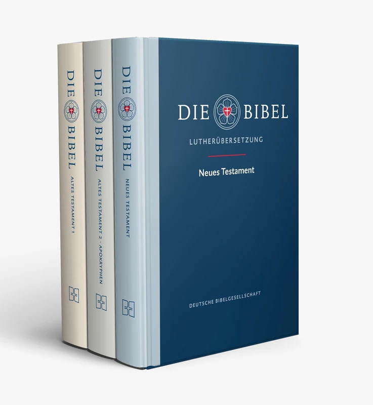 Lutherbibel. Dreibändige Ausgabe im Großdruck: Revidiert 2017. Mit Apokryphen - Image 1