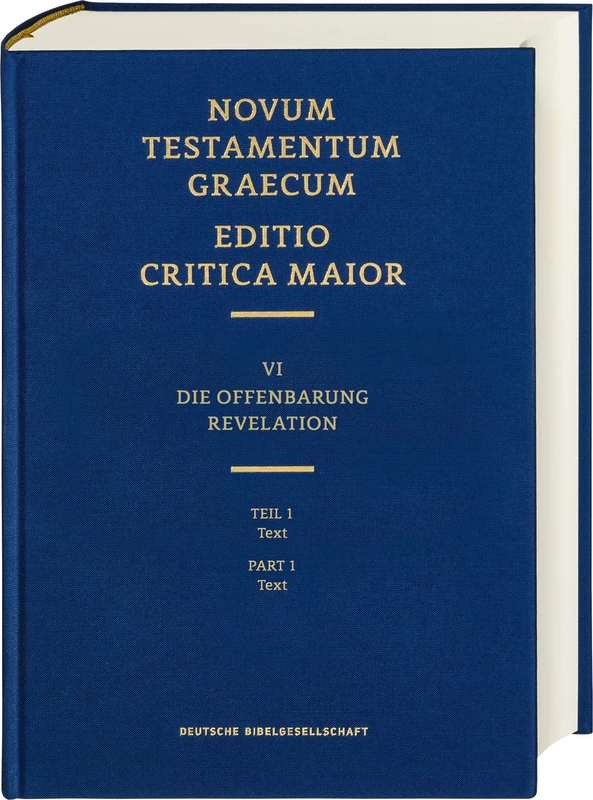 Novum Testamentum Graecum, Editio Critica Maior VI/1: Revelation, Text