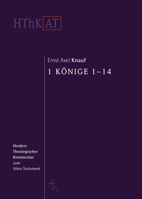 1 Konige 1-14 (Herders Theologischer Kommentar Zum Alten Testament) - Image 1