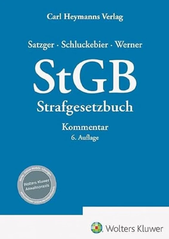 StGB Kommentar zum Strafgesetzbuch: Strafgesetzbuch