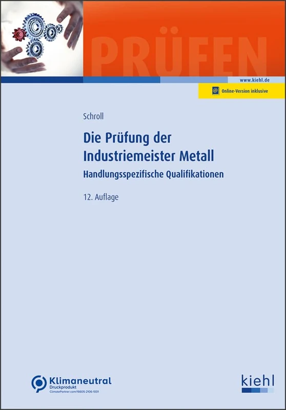 NWB Verlag Die Prufung der Industriemeister Metall Book