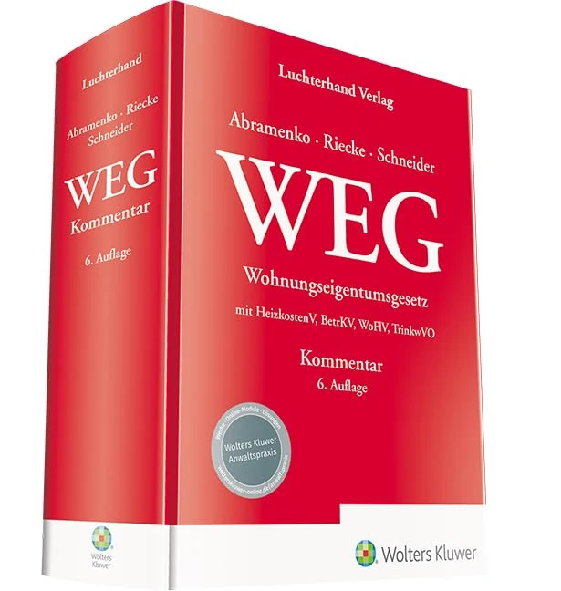WEG Kommentar - Wohnungseigentumsgesetz mit HeizkostenV