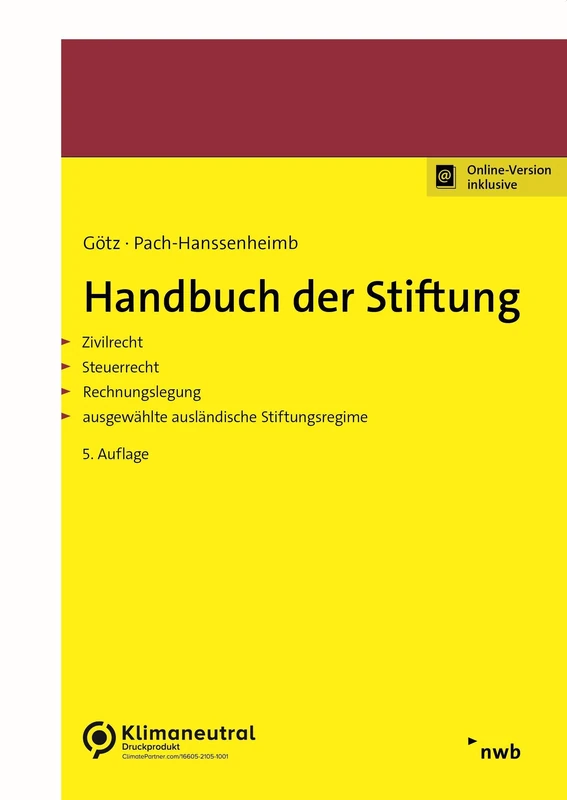 Handbuch der Stiftung - Image 1