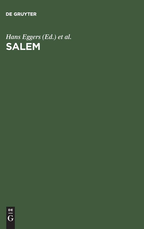 Salem: Ein Verfahren Zur Automatischen Lemmatisierung Deutscher Texte - Image 1
