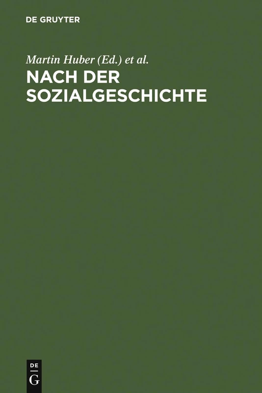 Nach der Sozialgeschichte: Konzepte Für Eine Literaturwissenschaft Zwischen Historischer Anthropologie, Kulturgeschichte Und Medientheorie