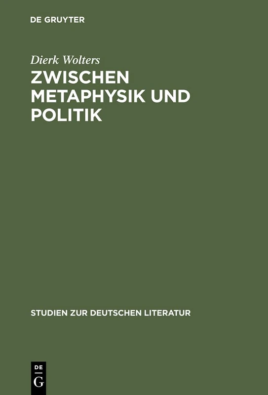 Zwischen Metaphysik und Politik: Thomas Manns Roman »Joseph Und Seine Brüder« in Seiner Zeit: 147 (Studien Zur Deutschen Literatur) - Image 1