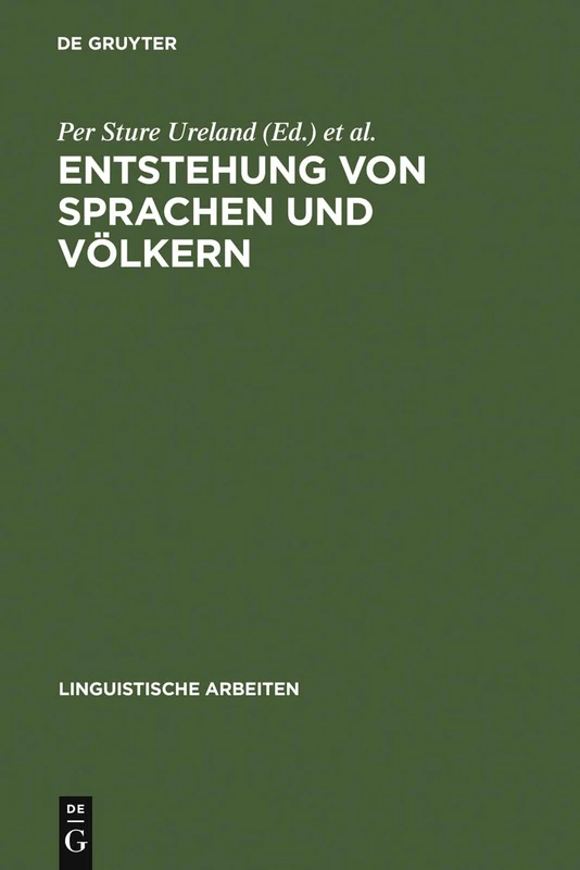 Entstehung von Sprachen und Völkern: Glotto- Und Ethnogenetische Aspekte Europäischer Sprachen ; Akten Des 6. Symposions Über Sprachkontakt ... Mannheim 1984: 162 (Linguistische Arbeiten)