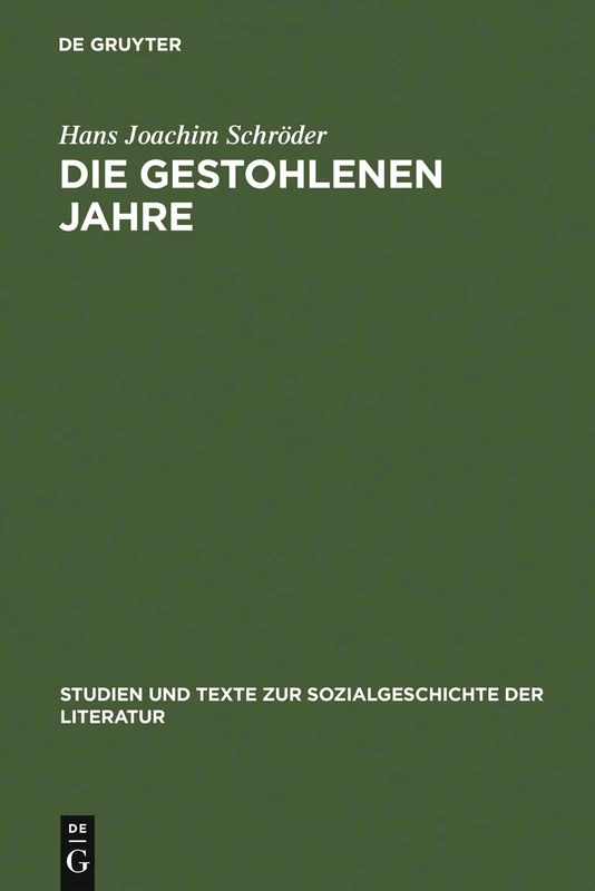 Die gestohlenen Jahre - Image 1