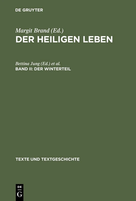 Der Winterteil: 51 (Texte und Textgeschichte, 51)