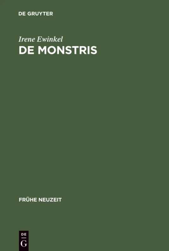 De monstris: Deutung Und Funktion Von Wundergeburten Auf Flugblättern Im Deutschland Des 16. Jahrhunderts: 23 (Frühe Neuzeit) - Image 1