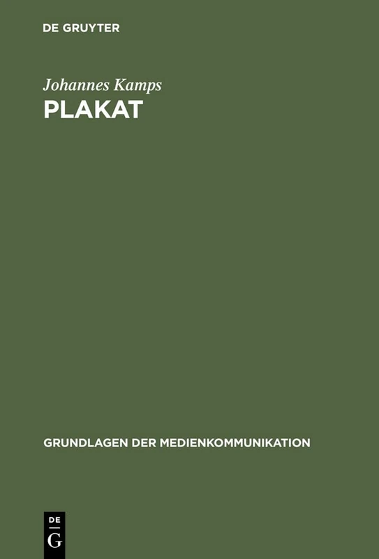 Plakat: 5 (Grundlagen Der Medienkommunikation)
