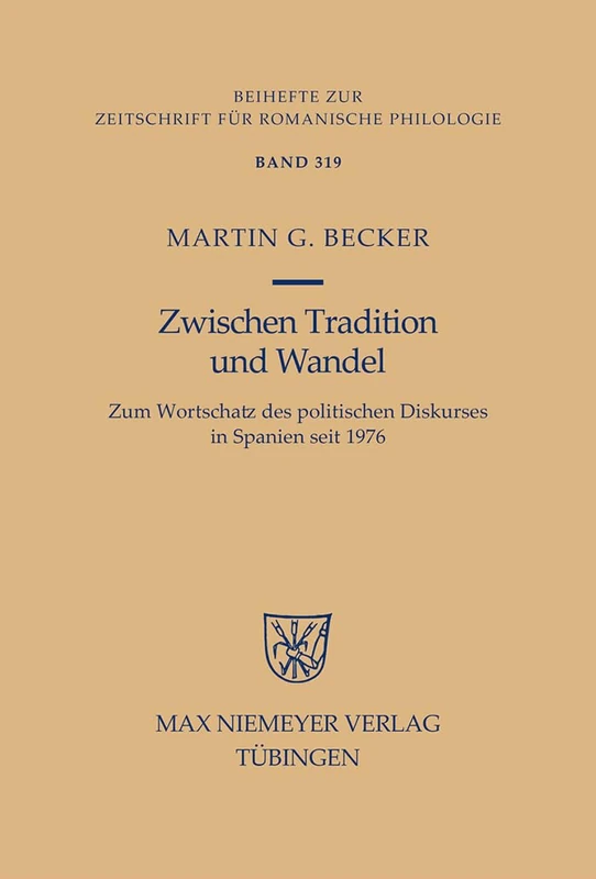 De Gruyter Zwischen Tradition und Wandel: Spanish Political Discourse
