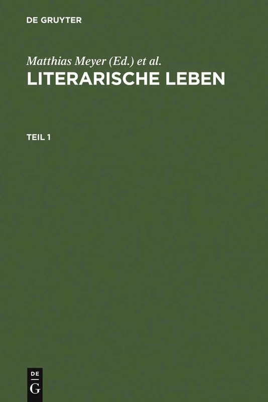 Literarische Leben: Rollenentwürfe in Der Literatur Des Hoch- Und Spätmittelalters. Festschrift Für Volker Mertens Zum 65. Geburtstag