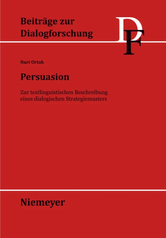 De Gruyter Persuasion: Zur Textlinguistischen Beschreibung