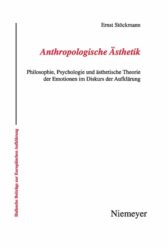 De Gruyter - Anthropologische Aesthetik: Philosophie & Theory