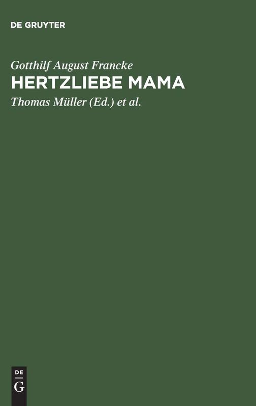 Hertzliebe Mama: Briefe Aus Jenaer Studientagen 1719–1720 - Image 1