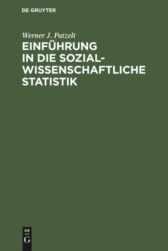 Einführung in die sozialwissenschaftliche Statistik
