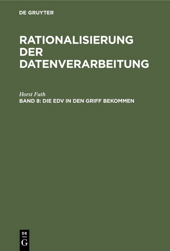 Die EDV in den Griff bekommen: EDV Für Führungskräfte