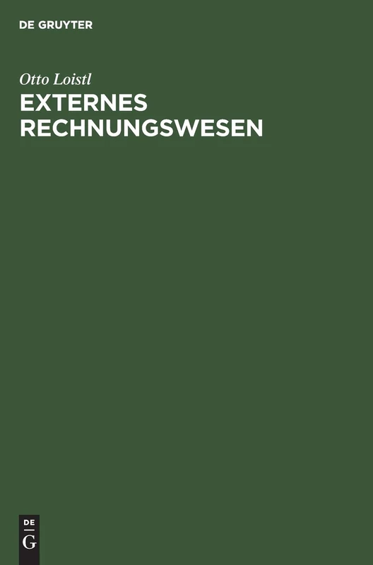 Externes Rechnungswesen