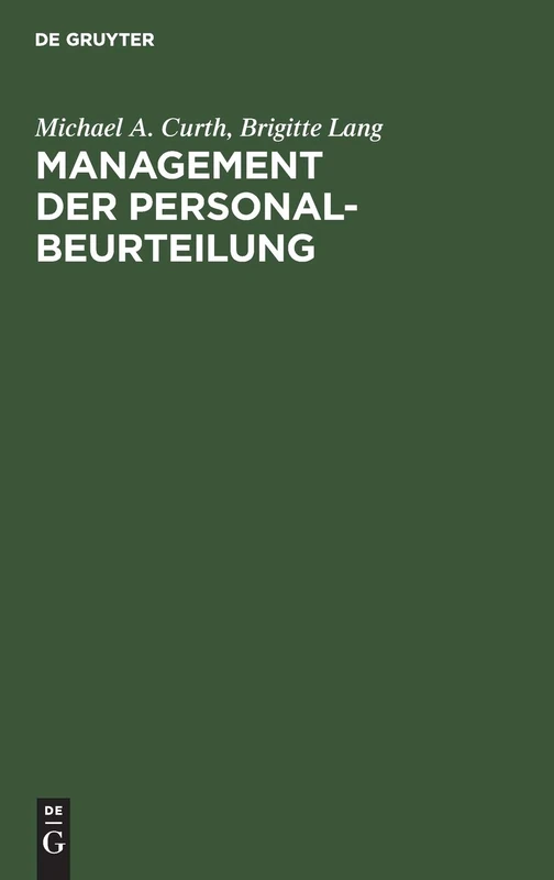 Management Der Personalbeurteilung