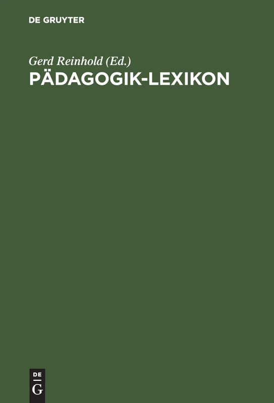 Pädagogik-Lexikon