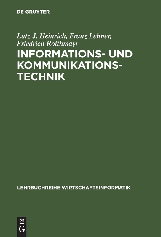 De Gruyter Informations- und Kommunikationstechnik Textbook
