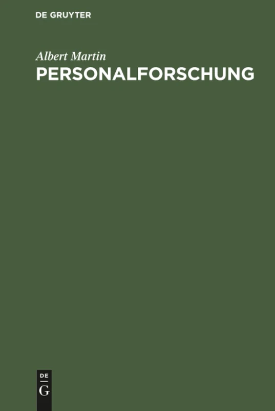 Personalforschung