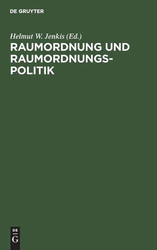 Raumordnung und Raumordnungspolitik