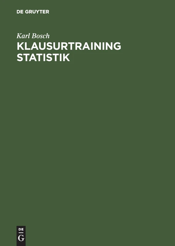 Klausurtraining Statistik