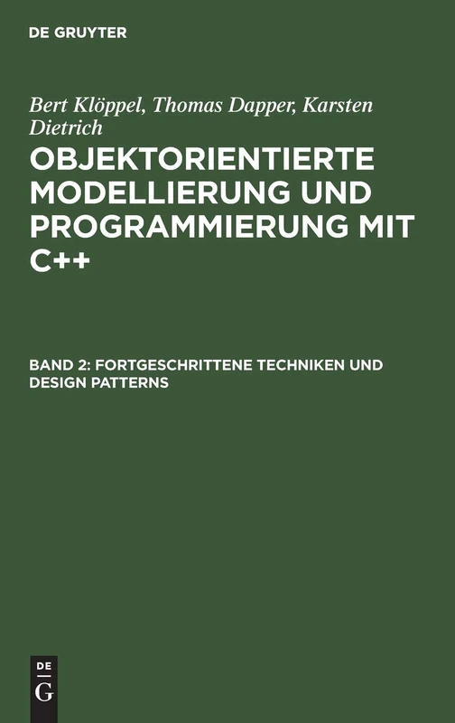 Fortgeschrittene Techniken und Design Patterns: 2
