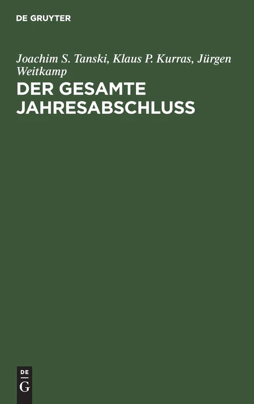 Der gesamte Jahresabschluß