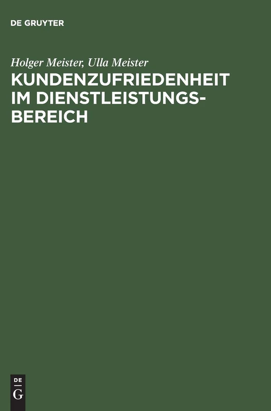 Kundenzufriedenheit Im Dienstleistungsbereich