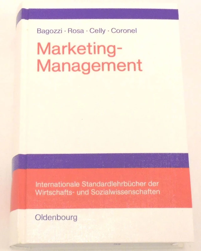 De Gruyter Oldenbourg Marketing-Management Textbook