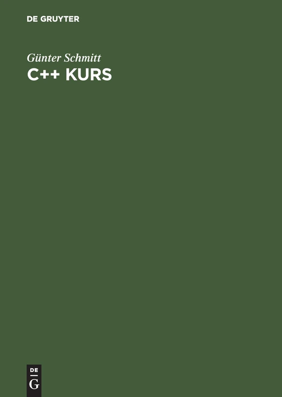 C++ Kurs: Technisch Orientiert