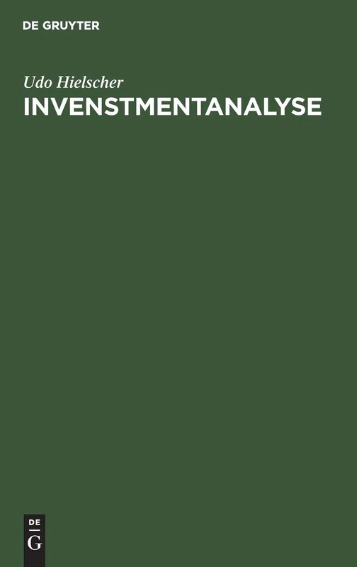 Invenstmentanalyse