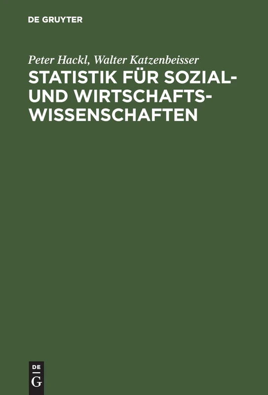 Statistik für Sozial- und Wirtschaftswissenschaften: Lehrbuch Mit Übungsaufgaben