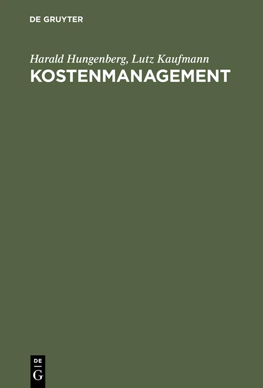 Kostenmanagement: Einführung in Schaubildform