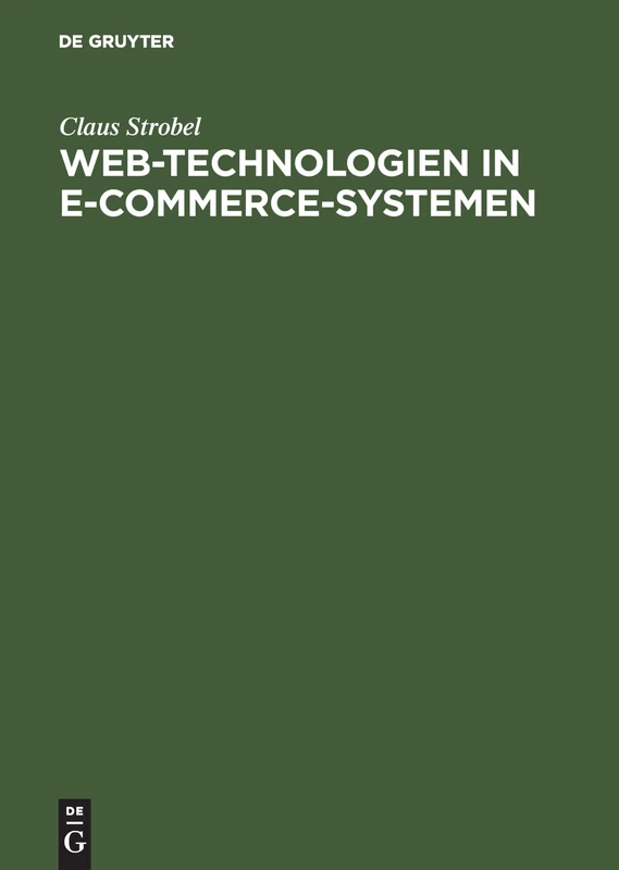 Web-Technologien in E-Commerce-Systemen