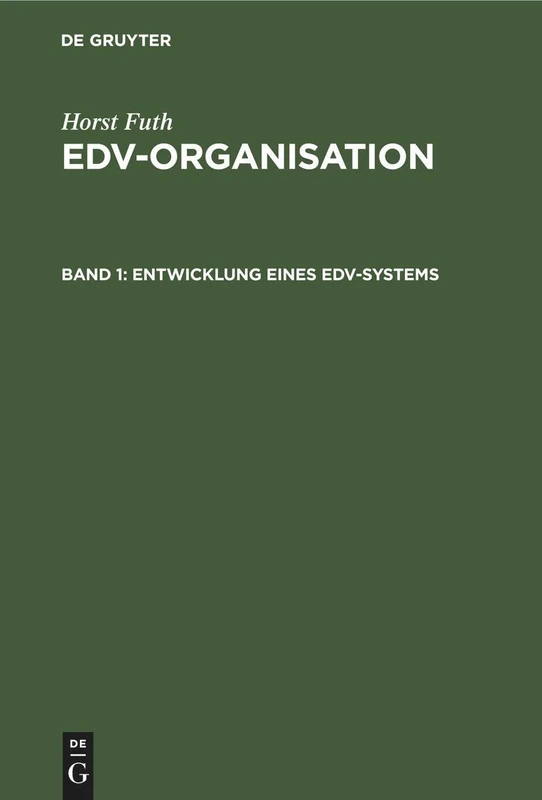 Entwicklung Eines Edv-Systems