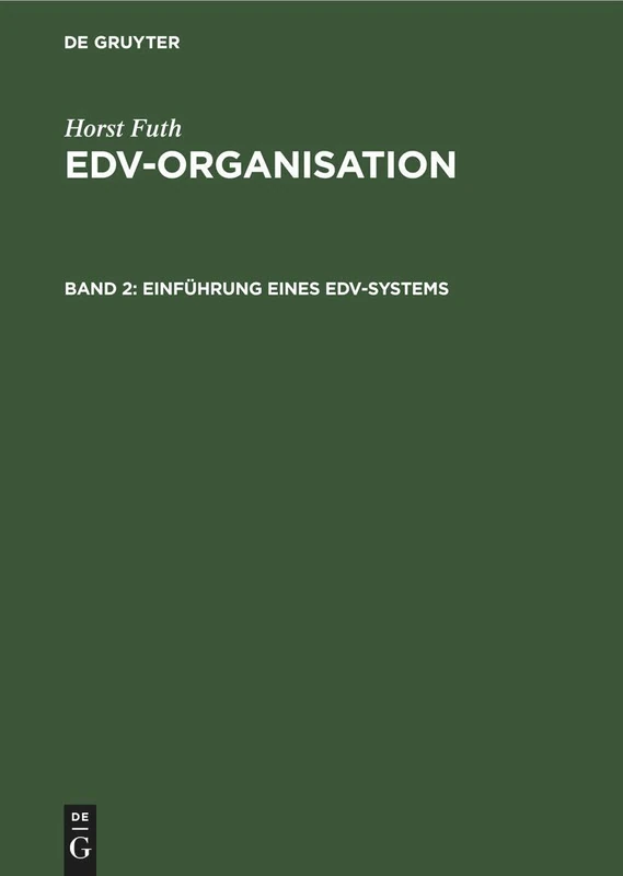 Einführung Eines Edv-Systems