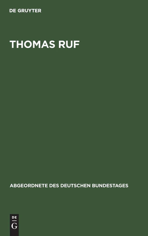 Thomas Ruf: 9 (Abgeordnete Des Deutschen Bundestages)