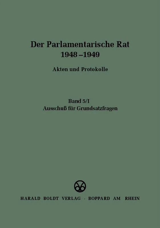 Ausschuß Für Grundsatzfragen