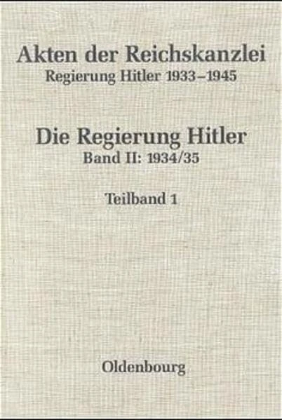 De Gruyter Oldenbourg 1934/35 - German History Book